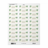 愛の輪 |アドレスを返す ラベル (フルシート)