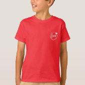 愛の輪 Tシャツ (正面)
