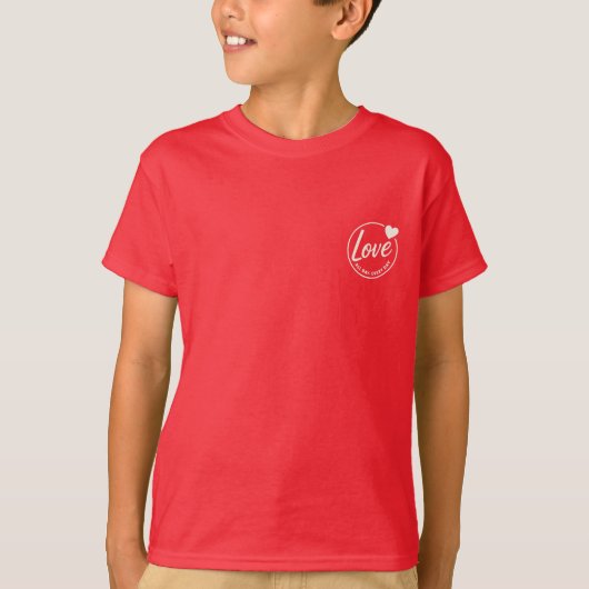 愛の輪 Tシャツ (正面)