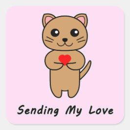 愛の送信 スクエアシール