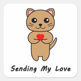 愛の送信 スクエアシール