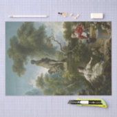 愛の進歩: Fragonard著ランデブー 薄葉紙 (クラフト)