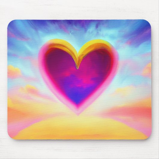 愛の道マウスパッド マウスパッド (正面)