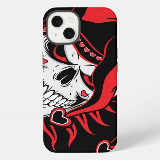 愛の道化師 iPhoneケース (裏面)