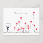 愛の道 ポストカード (正面)