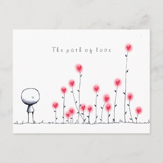 愛の道 ポストカード (正面)