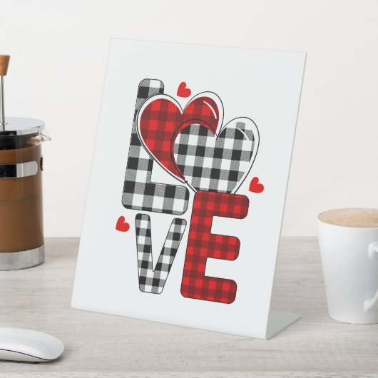 愛の遠位画像ペデスタル標識 台座サイン (インサイチュ)