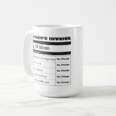 愛の遺産 – パーソナライズされたあなたの写真 コーヒーマグカップ (正面左)