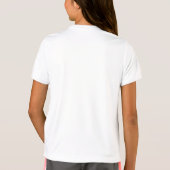 愛の野球ハッシュタグスローガン Tシャツ (裏面)