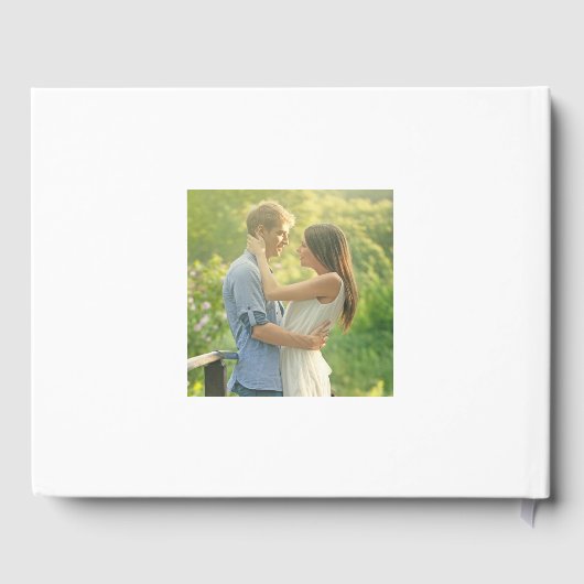 愛の金ゴールドエレガントの結婚お祝い ゲストブック (裏面)