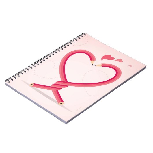 愛の鉛筆 ノートブック (左側)