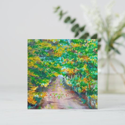 愛の門の秋の風景 (スタンド正面)