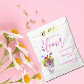 愛の開花フローラ結婚の花種のパケット フェイバーバッグ