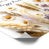 愛の開花ブライダルシャワーゲーム ポスター (角)