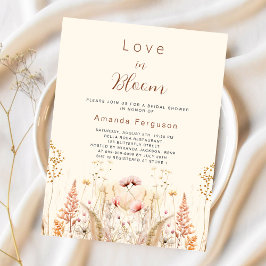 愛の開花ワイルドフラワーバジェットブライダルシャワー