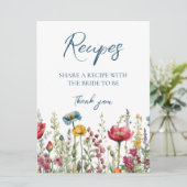 愛の開花水彩ワイルドフラワーテーブルシンボルや象徴 (スタンド正面)