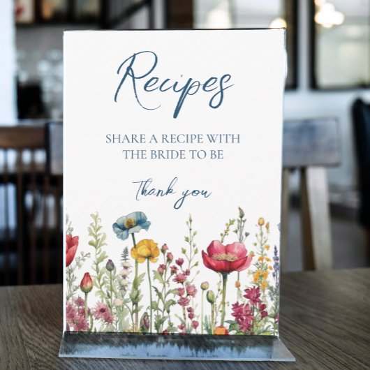 愛の開花水彩ワイルドフラワーテーブルシンボルや象徴