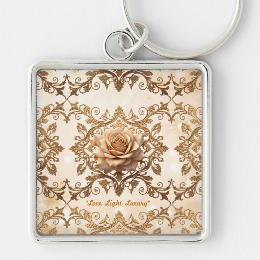 「愛の開花」 キーホルダー (正面)