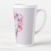 愛の開花 |フローラリース |バレンタインデー カフェラテマグ (右)