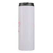 愛の開花 |フローラ |バイオレット | I Love You タンブラー (裏面)