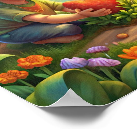 「愛の開花」 ポスター (角)