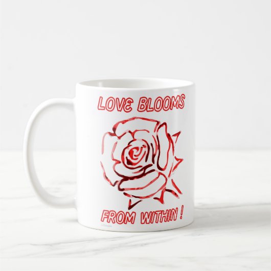 愛の開花WITHINバレンタインのギフトアイディア コーヒーマグカップ (左)