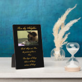 愛の隣人のプラーク フォトプラーク (側面)