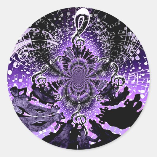 愛の集まり_ ラウンドシール (正面)