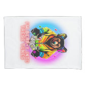 愛の音楽を聴く 枕カバー (正面左)