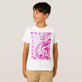 愛の音楽_ Tシャツ (正面フル)