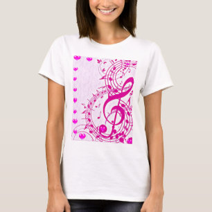 愛の音楽_ Tシャツ