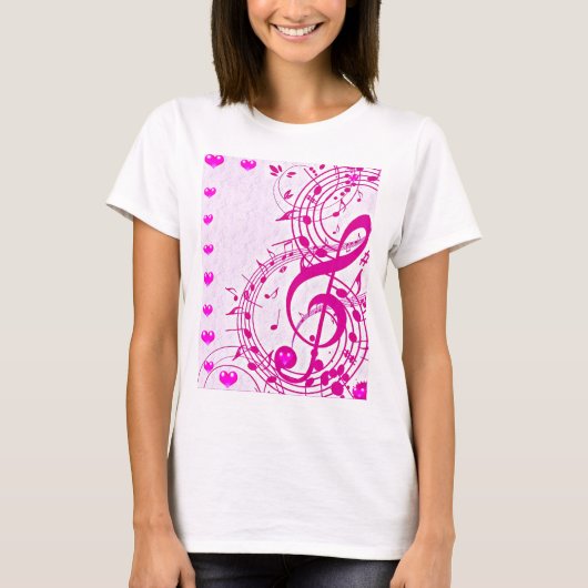 愛の音楽_ Tシャツ (正面)