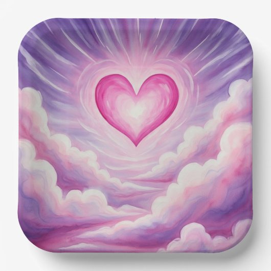 愛の魔女 ペーパープレート (正面)