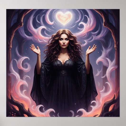 愛の魔女 ポスター (正面)