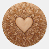 愛の魔女 ラウンドシール (正面)