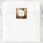 愛の魔法の森と妖精のライトで手作り スクエアシール (バッグ)