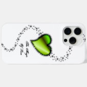 愛の魔法、レインボーハートと星 Case-Mate iPhoneケース (裏面 (横))