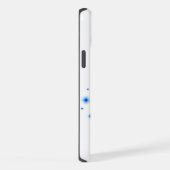 愛の魔法、レインボーハートと星 iPhoneケース (右側面)