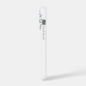 愛の魔法、星と虹のハート iPhoneケース (左側面)