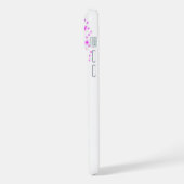 愛の魔法、星と虹のハート iPhoneケース (左側面)