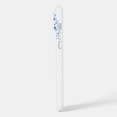 愛の魔法、星と虹のハート iPhoneケース (左側面)