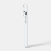 愛の魔法、星と虹のハート iPhoneケース (左側面)