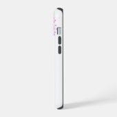 愛の魔法、星と虹のハート iPhone 15ケース (左側面)
