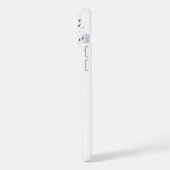 愛の魔法、星を持つレインボーハート iPhoneケース (左側面)