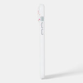 愛の魔法、虹のハートと星 iPhoneケース (左側面)