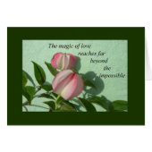 愛の魔法- Frameableアートカード (正面横)