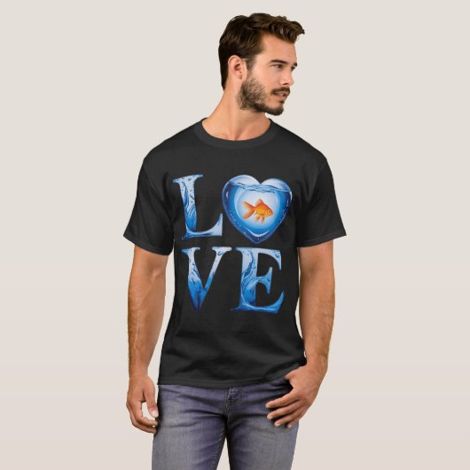 愛の魚 Tシャツ (正面フル)