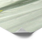 愛の鳥の白鳥と黒鳥 ポスター (角)