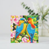 愛の鳥の美しい色 招待状 (スタンド正面)