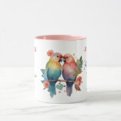 愛の鳥の花嫁のお母さん マグカップ (中央)